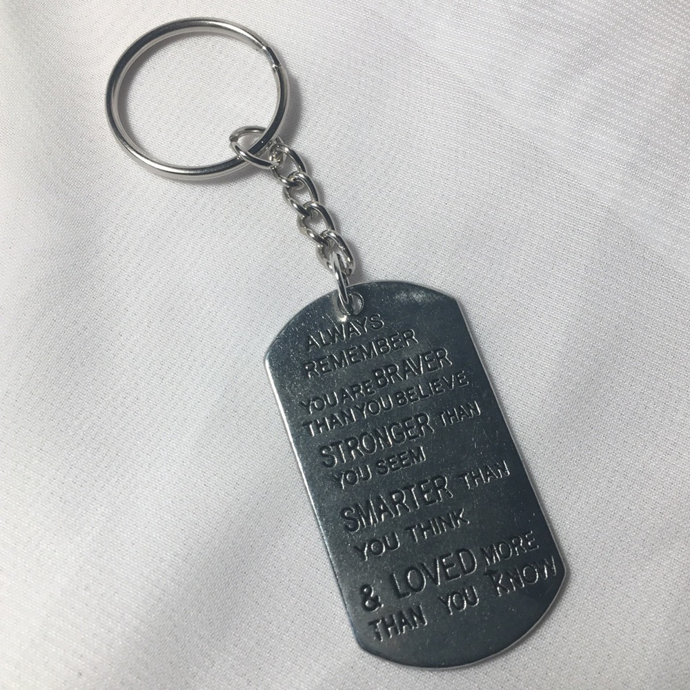 Cute Quote Keychain - Picture 2 of 4